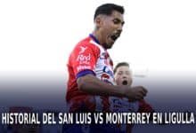 San Luis vs Monterrey por la Liguilla.