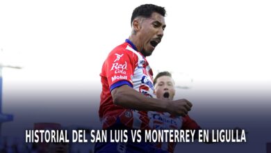 San Luis vs Monterrey por la Liguilla.