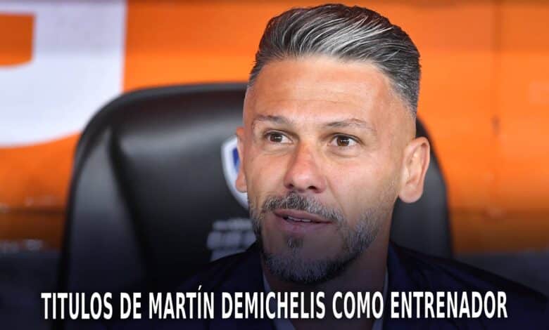 Martín Demichelis cuenta con tres títulos como DT profesional.