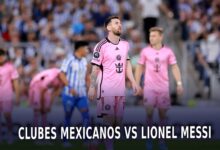 Clubes mexicanos que han enfrentado a Lionel Messi.