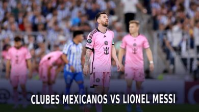 Clubes mexicanos que han enfrentado a Lionel Messi.