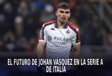 Johan Vásquez en la Serie A de Italia.