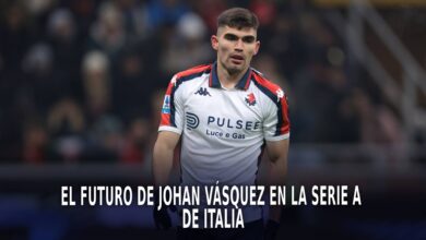 Johan Vásquez en la Serie A de Italia.