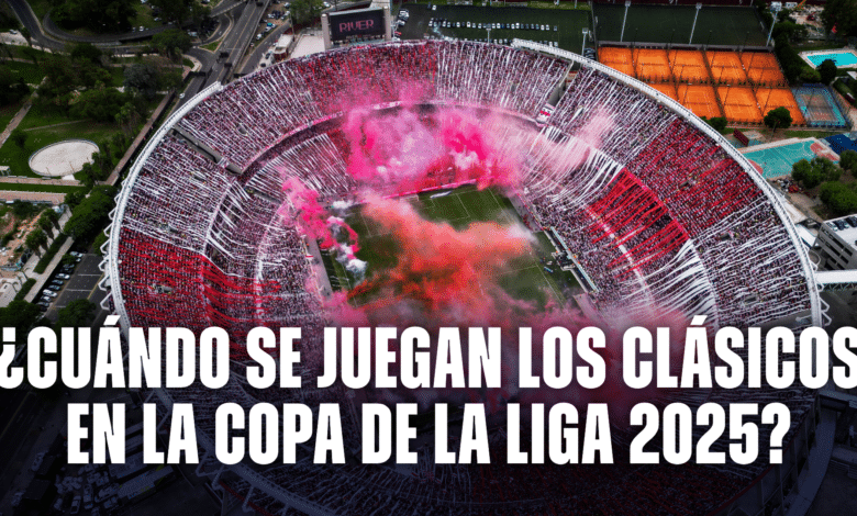 Esta es la fecha de los clásicos de la Copa de la Liga 2025.