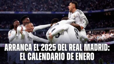 Arranca el 2025: el calendario de enero del Real Madrid