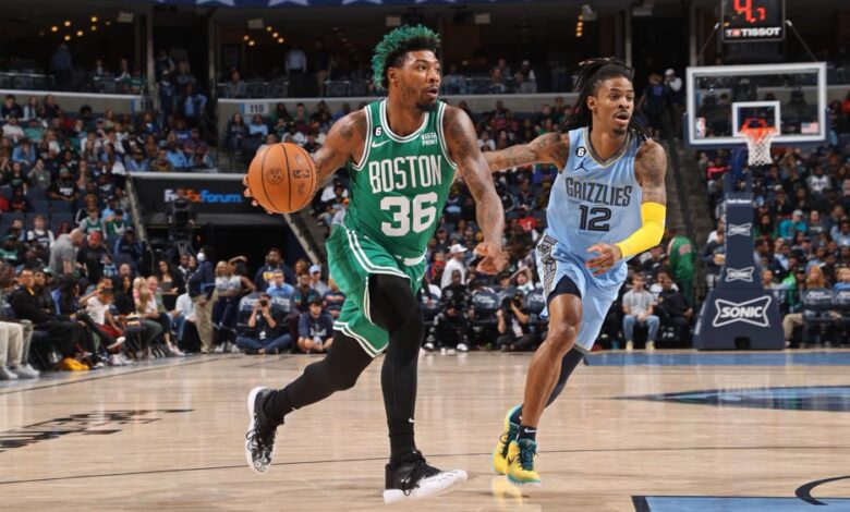 Boston Celtics vs Memphis Grizzlies, uno de los encuentros más esperados de la jornada de sábado de la NBA.