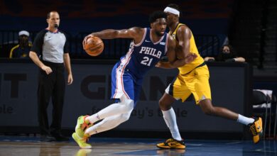 Philadelphia 76ers vs Indiana Pacers será uno de los partidos esperados de la jornada de viernes de la NBA.