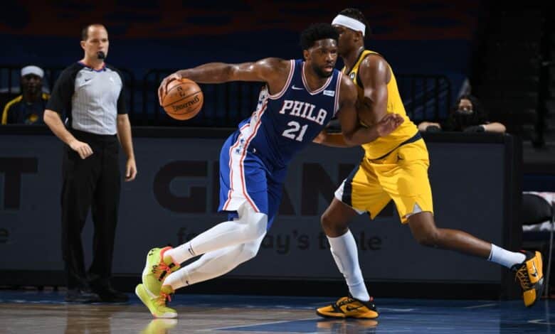 Philadelphia 76ers vs Indiana Pacers será uno de los partidos esperados de la jornada de viernes de la NBA.