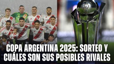 Copa Argentina 2025: los posibles rivales de River y cuándo será el torneo.