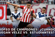 Estudiantes vs Vélez jugarán el Trofeo de Campeones.