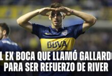 Jonathan Calleri, el ex Boca que llamó Gallardo para ser refuerzo de River