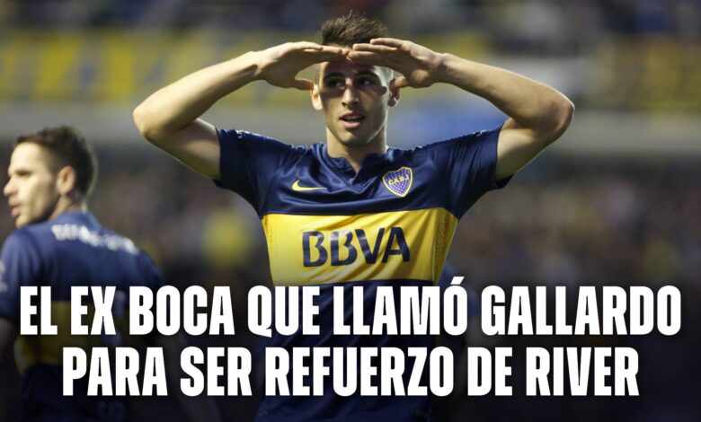 Jonathan Calleri, el ex Boca que llamó Gallardo para ser refuerzo de River