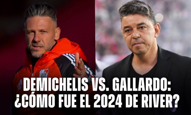 El 2024 de River: con qué entrenador le fue mejor