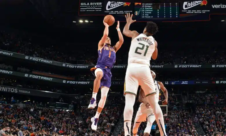 Utah Jazz vs Phoenix Suns será uno de los partidos esperados para la jornada de viernes de la NBA.