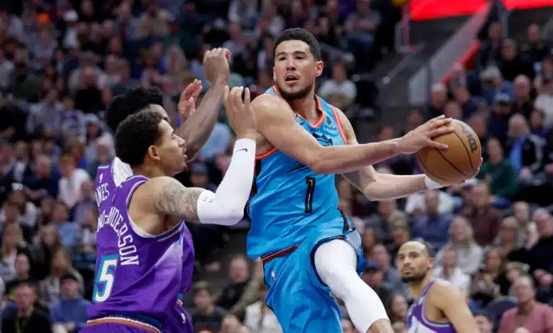 Utah Jazz vs Phoenix Suns será uno de los partidos esperados para la jornada de viernes de la NBA.