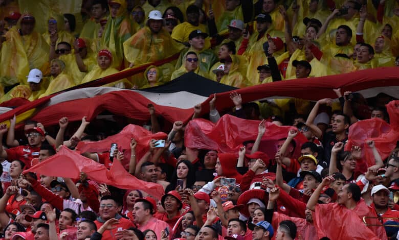 América de Cali hinchada