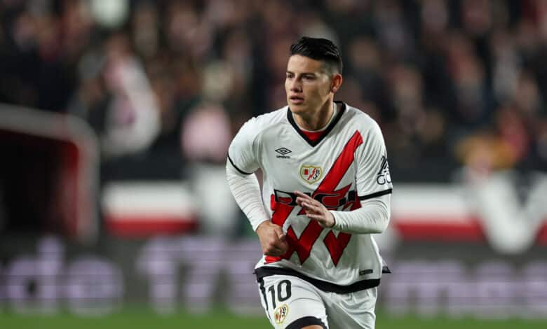 James Rodríguez Rayo Vallecano 2024