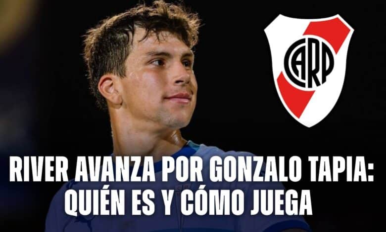 Quien es y cómo juega Gonzalo Tapia, posible refuerzo de River