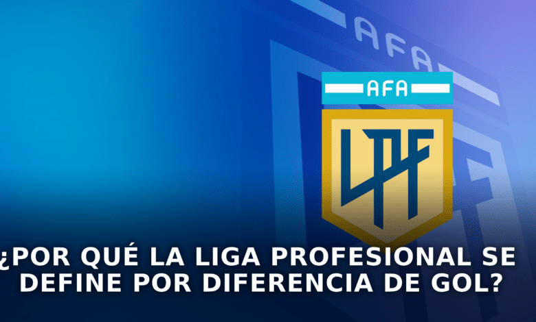 La Liga Profesional 2024 se definirá por diferencia de gol.