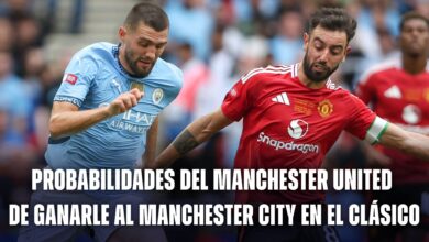 Probabilidades del Manchester United vs. Manchester City en el derbi