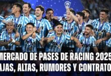 El mercado de pases de Racing Club 2025, en vivo: todas las novedades de La Academia.