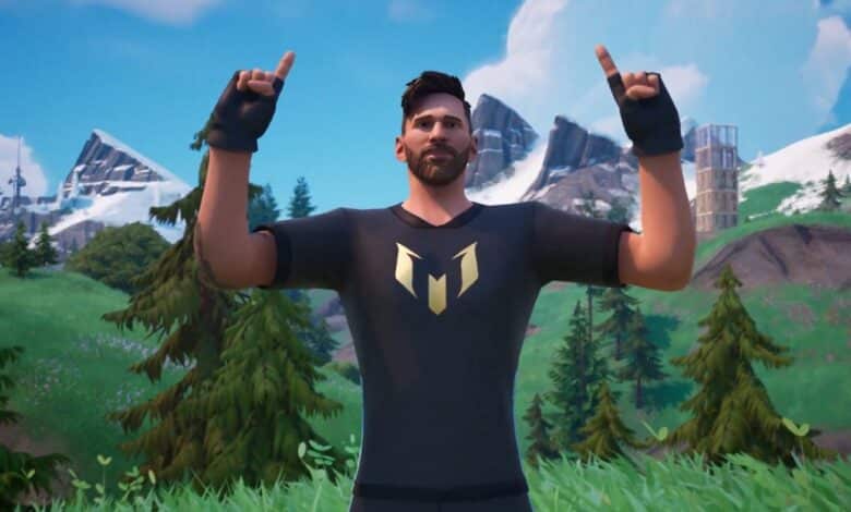 Lionel Messi desembarca en Fortnite con dos skins