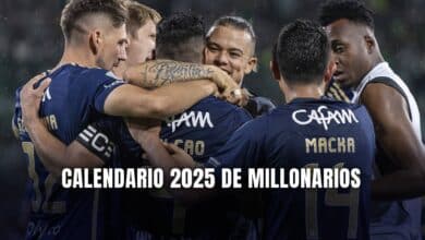 Millonarios calendario 2025