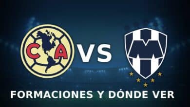 América vs Monterrey por la final de la Liga MX.