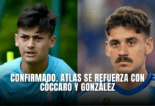 Atlas se refuerza con Cóccaro y González