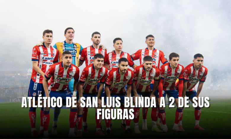 Atlético de San Luis blinda a 2 de sus figuras