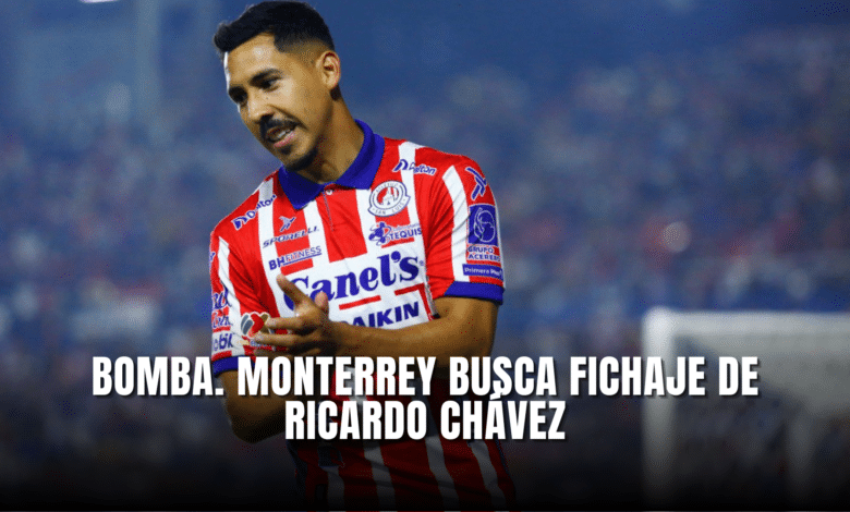 Bomba Monterrey busca fichaje de Ricardo Chavez