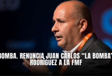 Bomba renuncia juan carlos rodriguez a la FMF