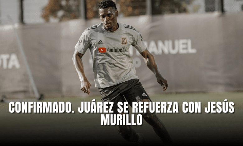 Confirmado Juárez se refuerza con Jesús Murillo