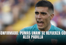 Confirmado Pumas UNAM se refuerza con Alex Padilla