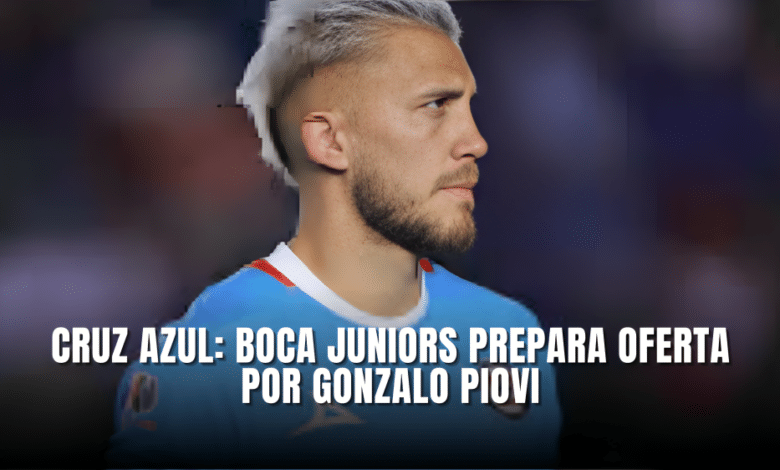 Cruz Azul Boca Juniors prepara oferta por Gonzalo Piovi