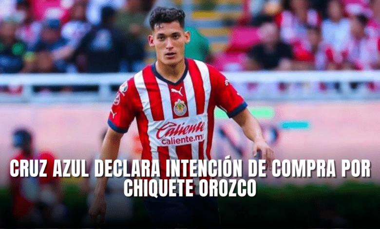 Cruz Azul declara intención de compra por Chiquete Orozco