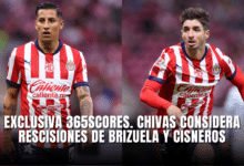 Exclusiva 365Scores Chivas considera rescisiones de Brizuela y Cisneros