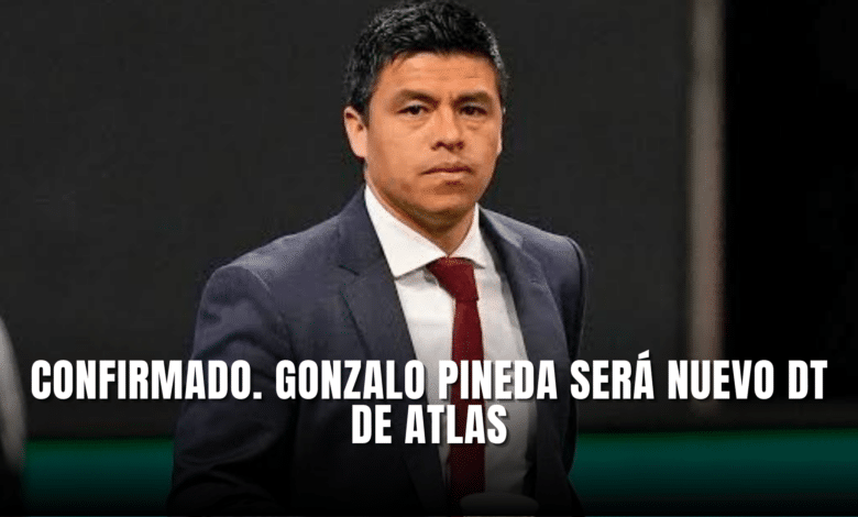 Gonzalo Pineda será nuevo DT de Atlas