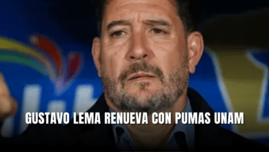 Gustavo Lema renueva con Pumas UNAM