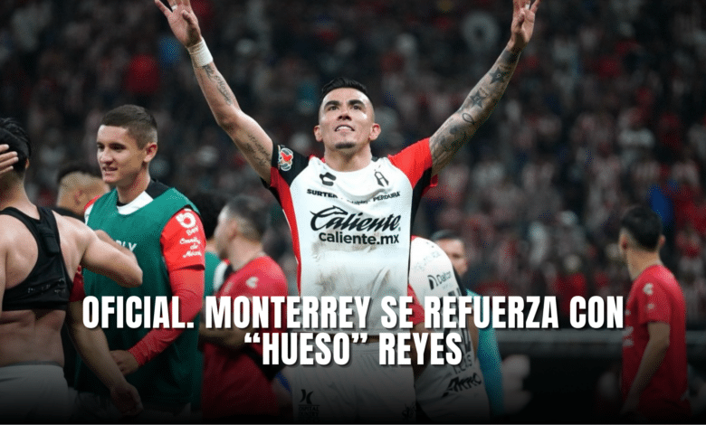 Oficial Monterrey se refuerza con Luis Reyes