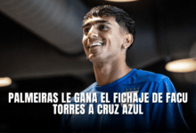 Palmeiras gana fichaje de Facu Torres a Cruz Azul