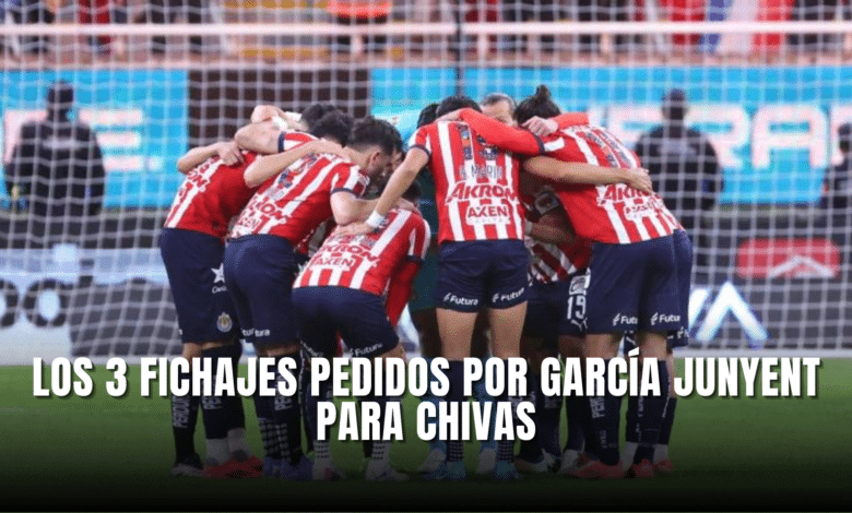 Primeras 3 peticiones de García Junyent para fichajes en Chivas