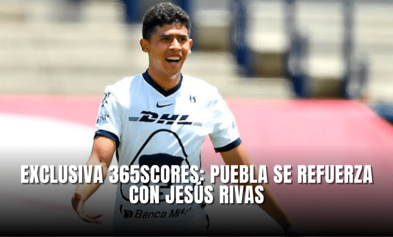 Puebla se refuerza con Jesús Rivas