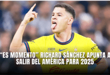 Richard Sánchez apunta a salir del América para 2025