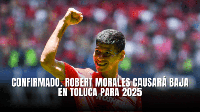 Robert Morales causará baja en Toluca para 2025