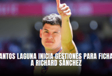 Santos Laguna inicia gestiones para fichar a Richard Sánchez