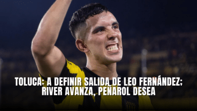 Toluca definir salida de Leo Fernández; River avanza, Peñarol desea