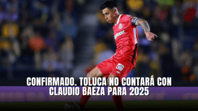 Toluca no contará con Claudio Baeza para 2025