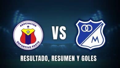 Pasto vs. Millonarios Liga BetPlay 2024 resumen