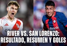 River vs. San Lorenzo, mano a mano por la fecha 24 de la Liga Profesional.